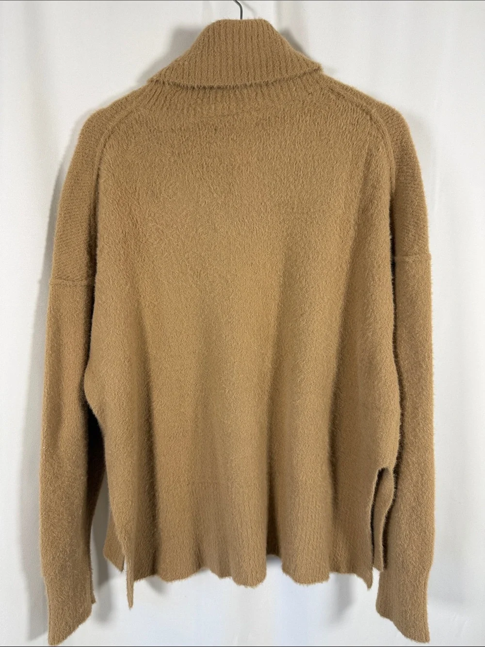 aerie Camel Cozy Turtleneck Sweater - Picture 2 of 3